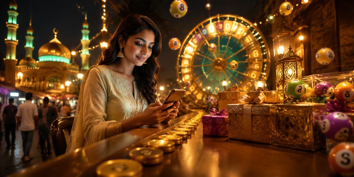 নরসিংদী এলাকায় লটারি উৎসবের দৃশ্য